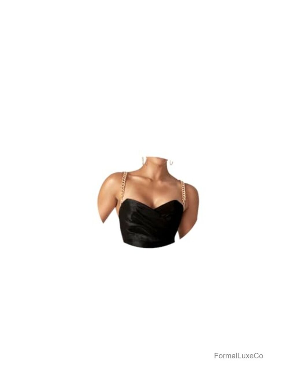 Punk Metal Alloy Body Chain Shoulder Jewelry for Women Wedding Festival Rave